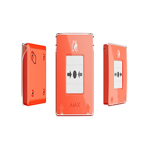 Ajax En54 Kablosuz Yangın Algılama Sistemi ManualCallPoint (Red) Jeweller