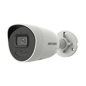 Hikvision DS-2CD2046G2-IU/SL AcuSense 4 MP Strobe Işığı ve Sesli Uyarı Sabit Mini Bullet Ağı Kamerası
