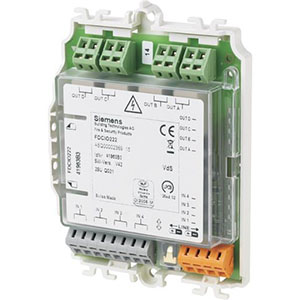 Siemens Cerberus Pro FDCIO222 C-NET 4 Giriş / 4 Çıkış Modülü