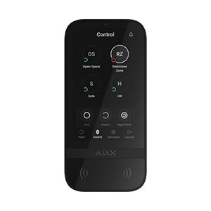 Ajax KeyPad TouchScreen Kablosuz Dokunmatik Tuş Takımı