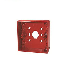 Siemens Cerberus Pro FDMH295-R Buton Arka Montaj Kasası (Kırmızı)