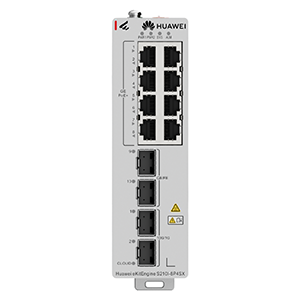 HUAWEI eKitEngine S210I-8P4SX 8GE PoE+, 2xGE + 2x10GE SFP 240W Endüstriyel Clo